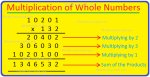 Multiplication of Whole Numbers