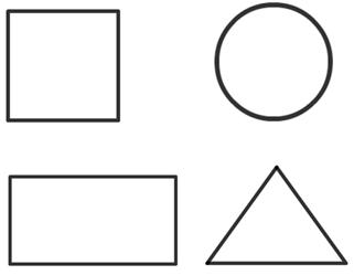 Color The Shapes Color Shapes Printable Coloring