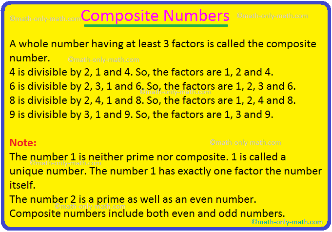 my homework lesson 2 prime and composite numbers