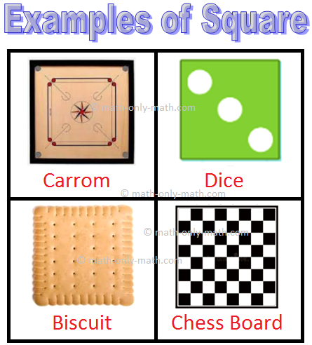 real life examples of a square