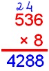 Multiplying Decimal by a Whole Number