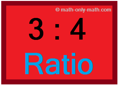 We will discuss here about the basic concept of ratios. Definition: The ratio of two like quantities a and b is the fraction a/b, which indicates how many times b is the quantity a. In other words