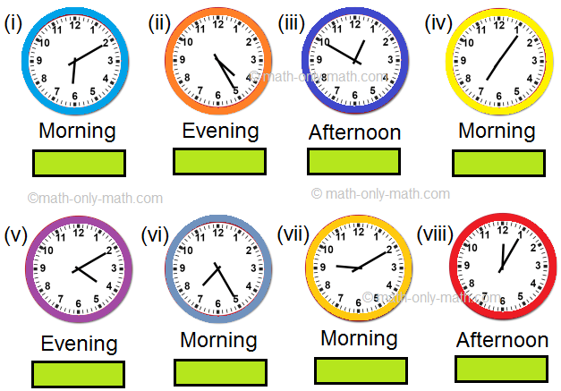 Telling Time a.m. and p.m. | Antemeridian and Postmeridian|Examples