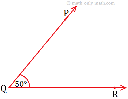 Construction of Angle 50 Degree