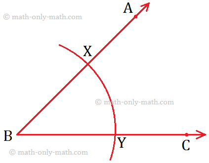 Copy of an Angle Using Compass