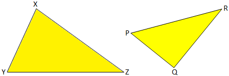 Corrosponding Angles of Similar Triangles