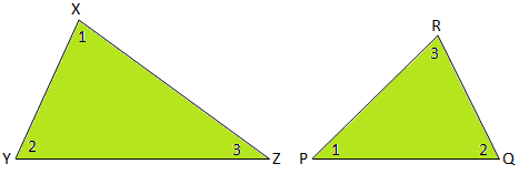 Corrosponding Sides of Similar Triangles